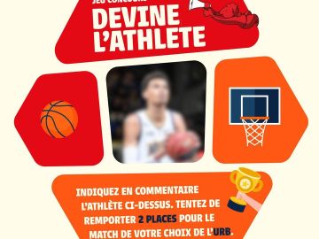 [Jeu Concours l Devine l'athlète🏀]

Fan de #basketball ? Supporter chevronné ? Ou spectateur d'un jour ? Vivez l'expérience VIP le temps d'un match...